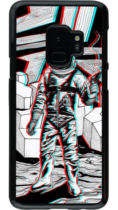 Hülle Samsung Galaxy S9 - Anaglyph Astronaut