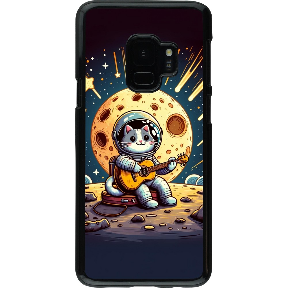 Samsung Galaxy S9 Case Hülle - AstroKatze RockMond