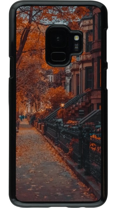 Samsung Galaxy S9 Case Hülle - Autumn 2024 city