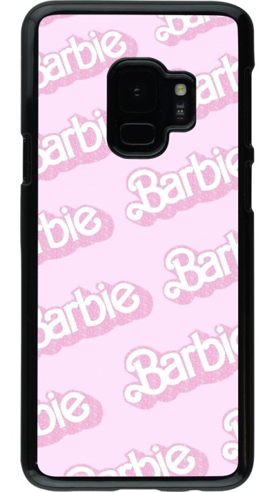 Samsung Galaxy S9 Case Hülle - Barbie light pink pattern