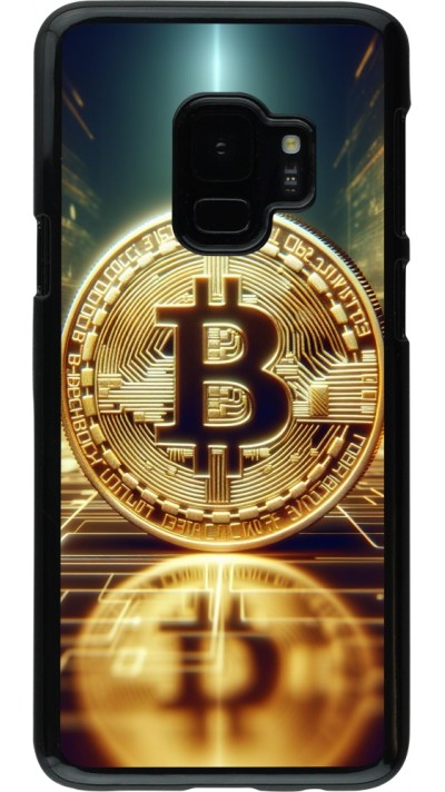 Samsung Galaxy S9 Case Hülle - Bitcoin Stehen