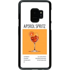 Samsung Galaxy S9 Case Hülle - Cocktail Rezept Aperol Spritz