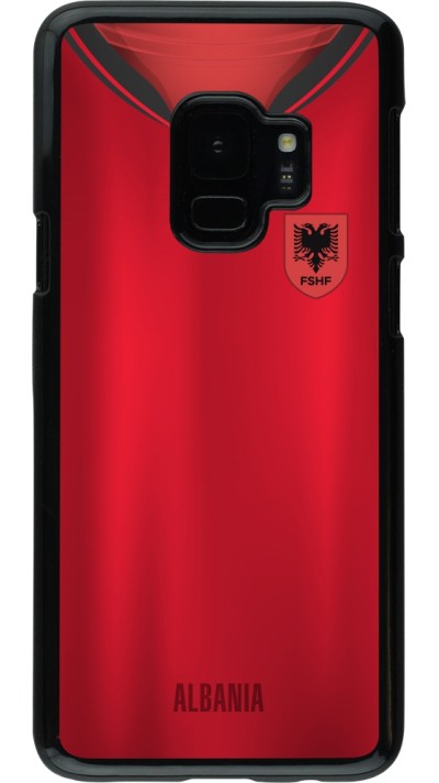 Samsung Galaxy S9 Case Hülle - Albanien personalisierbares Fussballtrikot