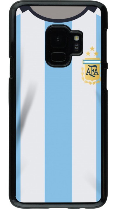 Samsung Galaxy S9 Case Hülle - Argentinien 2022 personalisierbares Fussballtrikot