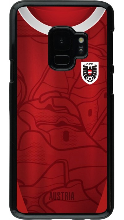 Samsung Galaxy S9 Case Hülle - Austria personalisierbares Fussballtrikot