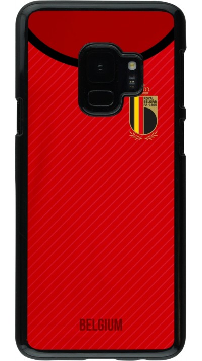 Samsung Galaxy S9 Case Hülle - Belgien 2022 personalisierbares Fußballtrikot