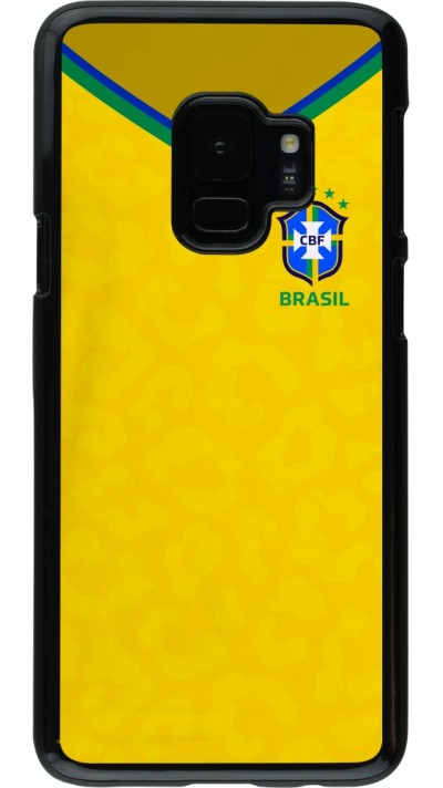 Samsung Galaxy S9 Case Hülle - Brasilien 2022 personalisierbares Fußballtrikot