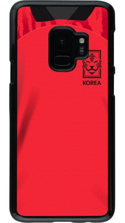 Samsung Galaxy S9 Case Hülle - Südkorea 2022 personalisierbares Fussballtrikot