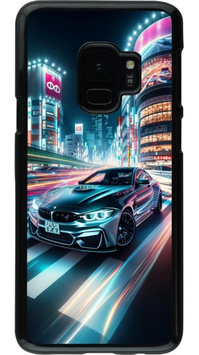 Samsung Galaxy S9 Case Hülle - BMW M4 Tokio Nacht