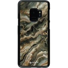 Samsung Galaxy S9 Case Hülle - Oliv Marmor