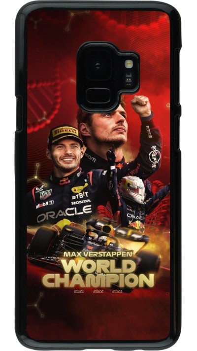 Samsung Galaxy S9 Case Hülle - Max Verstappen Champion 2023