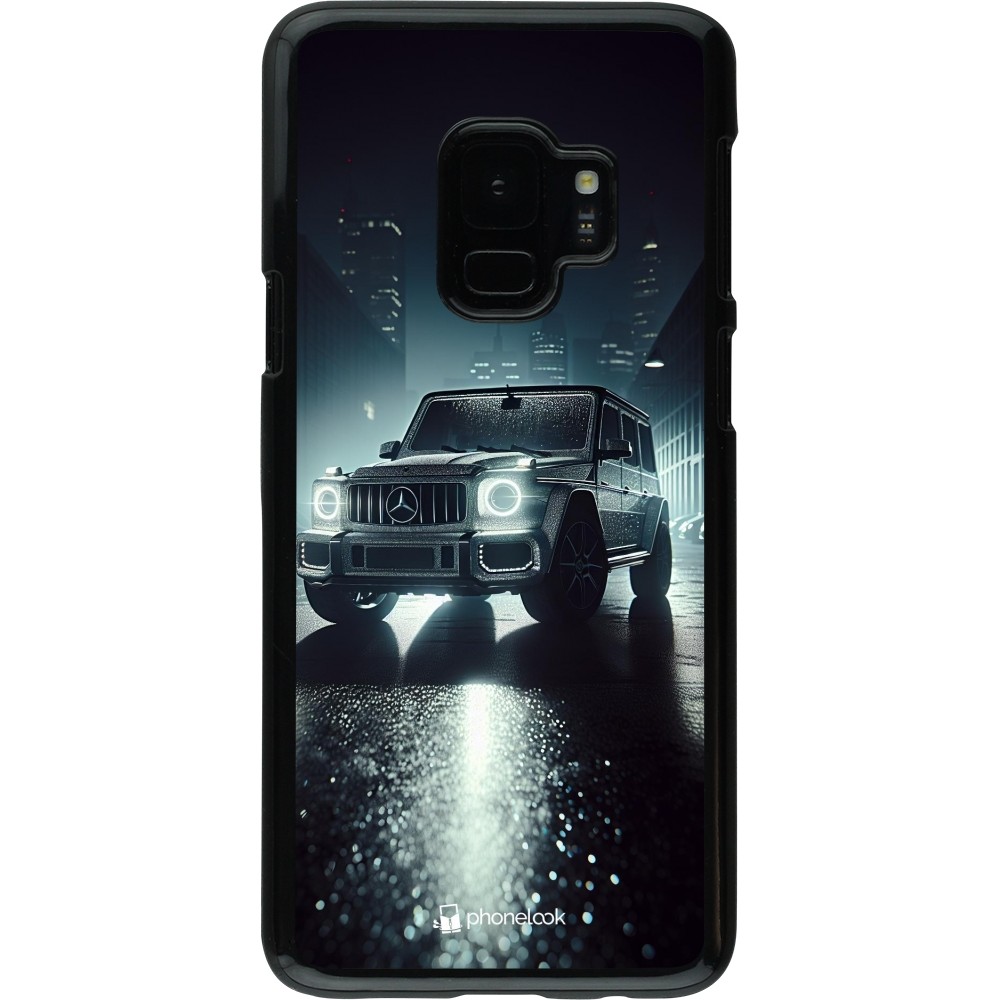 Samsung Galaxy S9 Case Hülle - Mercedes G AMG Nacht