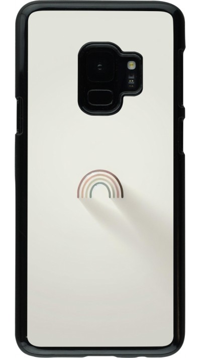 Samsung Galaxy S9 Case Hülle - Mini Regenbogen Minimal