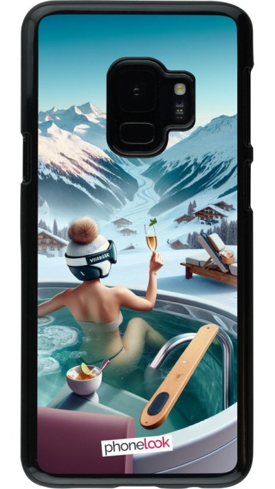 Samsung Galaxy S9 Case Hülle - Berg Glamour Whirlpool