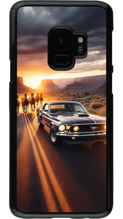 Samsung Galaxy S9 Case Hülle - Mustang 69 Grand Canyon