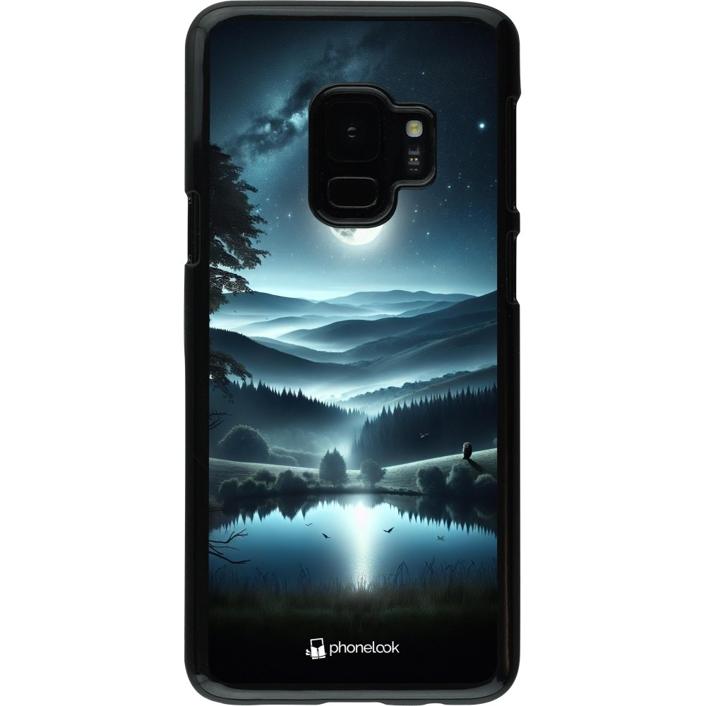 Samsung Galaxy S9 Case Hülle - Ansicht des Nachthimmels