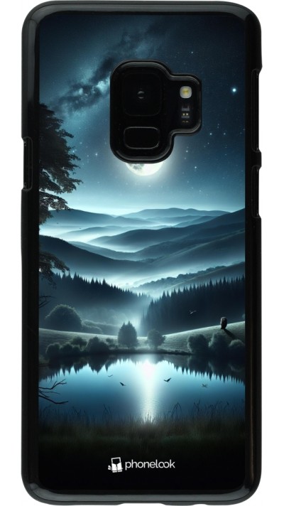 Samsung Galaxy S9 Case Hülle - Ansicht des Nachthimmels