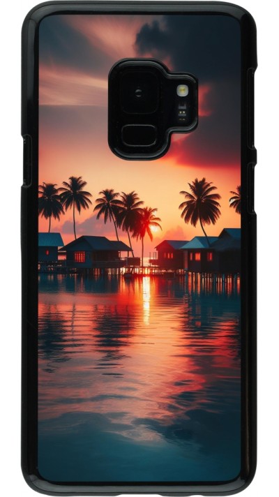 Samsung Galaxy S9 Case Hülle - Paradies Malediven