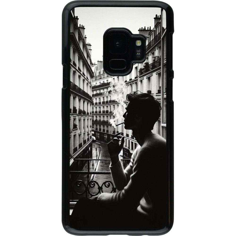 Samsung Galaxy S9 Case Hülle - Parisian Smoker