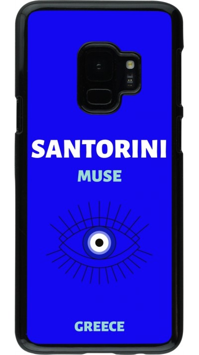 Samsung Galaxy S9 Case Hülle - Pop Summer Destination Santorini