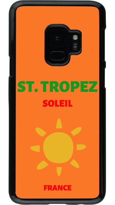 Samsung Galaxy S9 Case Hülle - Pop Summer Destination St-Tropez