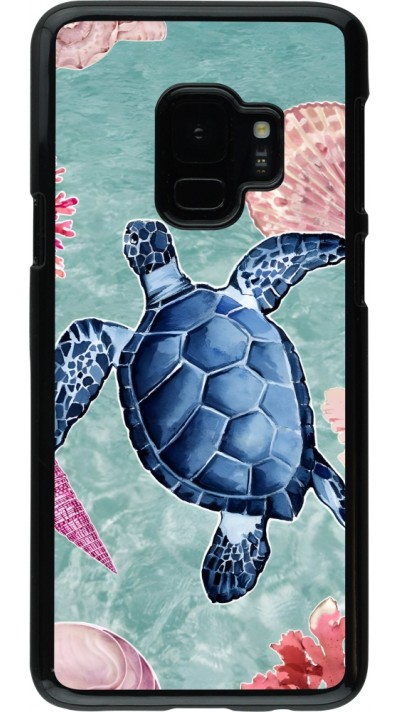 Samsung Galaxy S9 Case Hülle - Preppy Turtle