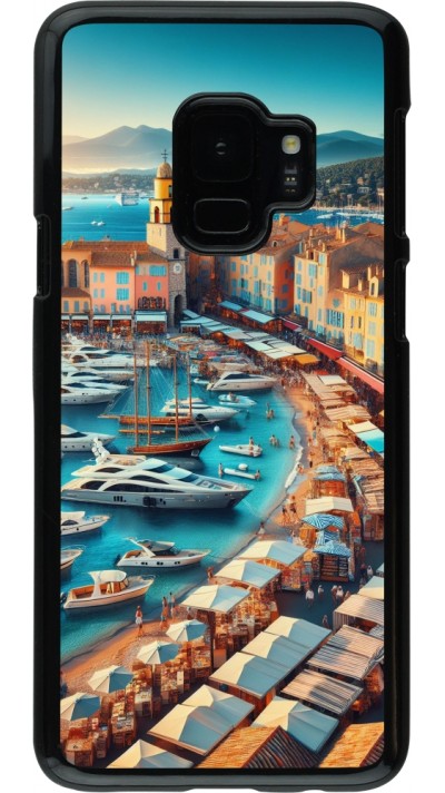 Samsung Galaxy S9 Case Hülle - Saint-Tropez Strand