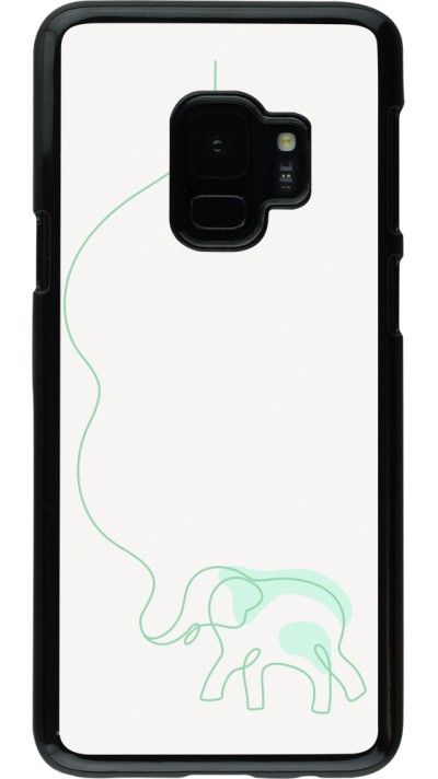 Samsung Galaxy S9 Case Hülle - Spring 23 baby elephant