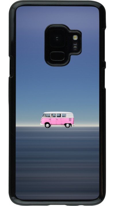 Samsung Galaxy S9 Case Hülle - Spring 23 pink bus