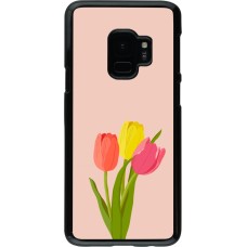 Samsung Galaxy S9 Case Hülle - Spring 23 tulip trio