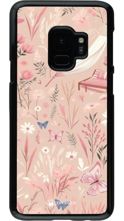 Samsung Galaxy S9 Case Hülle - Sommer Pastellmuster