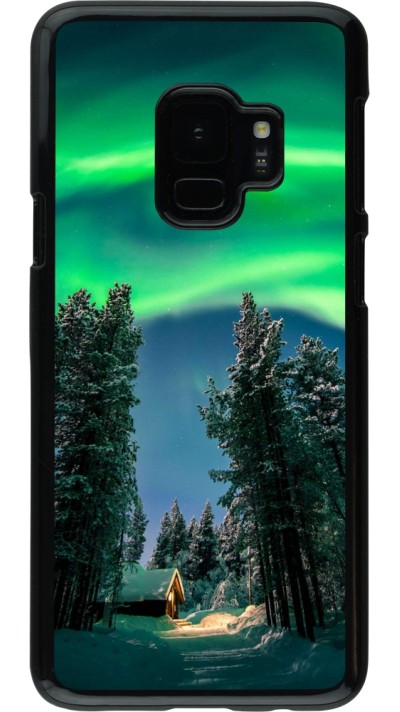 Samsung Galaxy S9 Case Hülle - Winter 22 Northern Lights