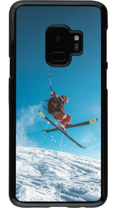 Samsung Galaxy S9 Case Hülle - Winter 22 Ski Jump