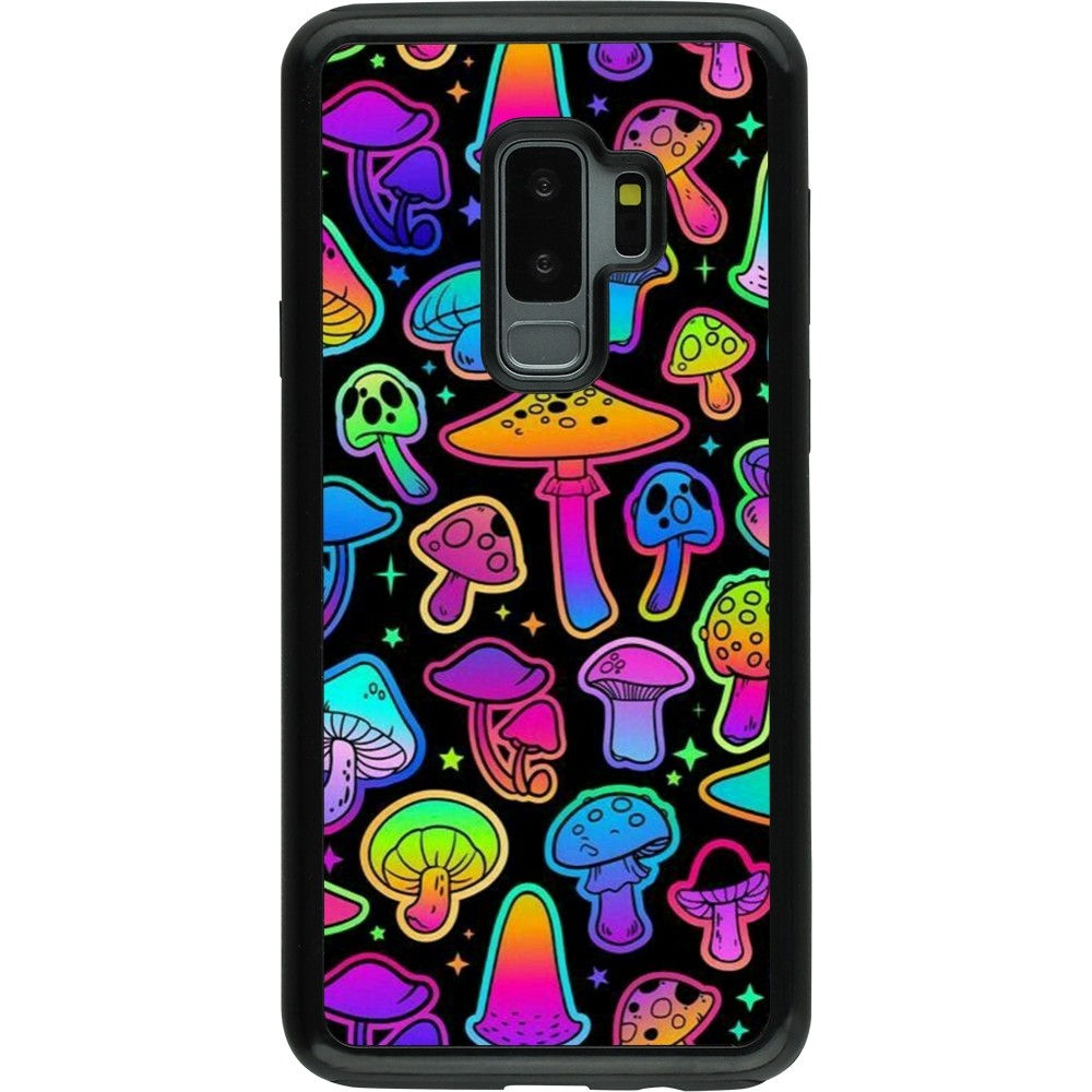 Coque Samsung Galaxy S9+ - Hybrid Armor noir Autumn 2024 magic mushrooms