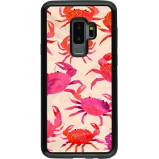 Samsung Galaxy S9+ Case Hülle - Hybrid Armor schwarz Crabs Paint