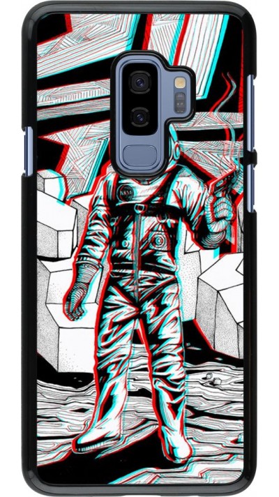 Hülle Samsung Galaxy S9+ - Anaglyph Astronaut