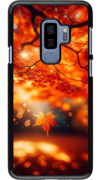 Samsung Galaxy S9+ Case Hülle - Herbst Magisch Orange