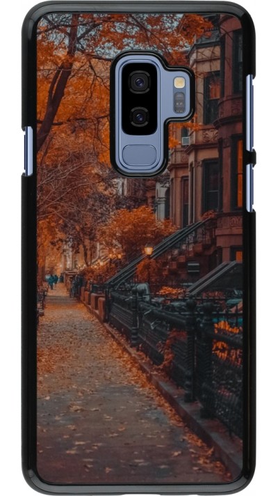 Samsung Galaxy S9+ Case Hülle - Autumn 2024 city