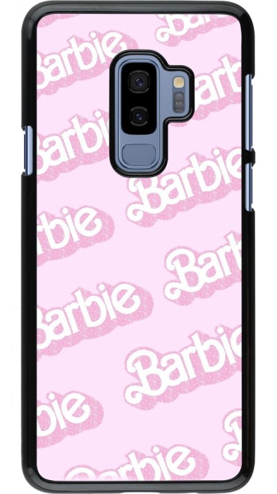 Samsung Galaxy S9+ Case Hülle - Barbie light pink pattern