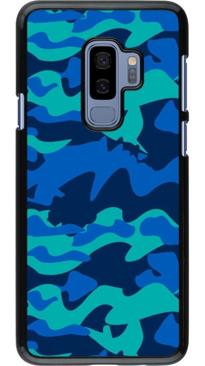 Hülle Samsung Galaxy S9+ - Camo Blue