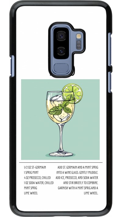 Samsung Galaxy S9+ Case Hülle - Cocktail Rezept Hugo