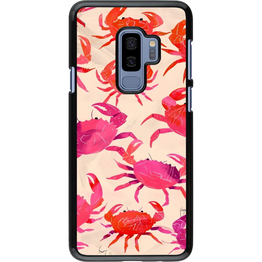 Samsung Galaxy S9+ Case Hülle - Crabs Paint