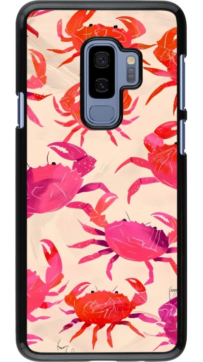 Samsung Galaxy S9+ Case Hülle - Crabs Paint