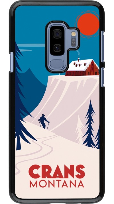 Samsung Galaxy S9+ Case Hülle - Crans-Montana Cabane