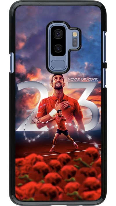 Samsung Galaxy S9+ Case Hülle - Djokovic 23 Grand Slam