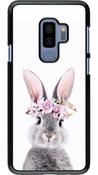 Samsung Galaxy S9+ Case Hülle - Easter 2023 flower bunny