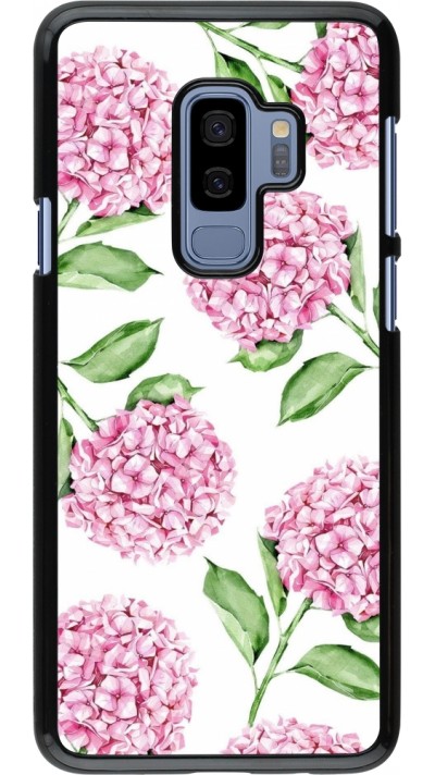 Samsung Galaxy S9+ Case Hülle - Easter 2024 pink flowers