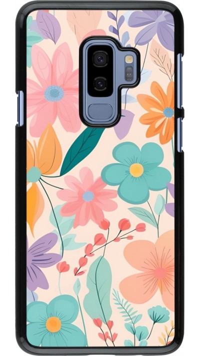 Samsung Galaxy S9+ Case Hülle - Easter 2024 spring flowers