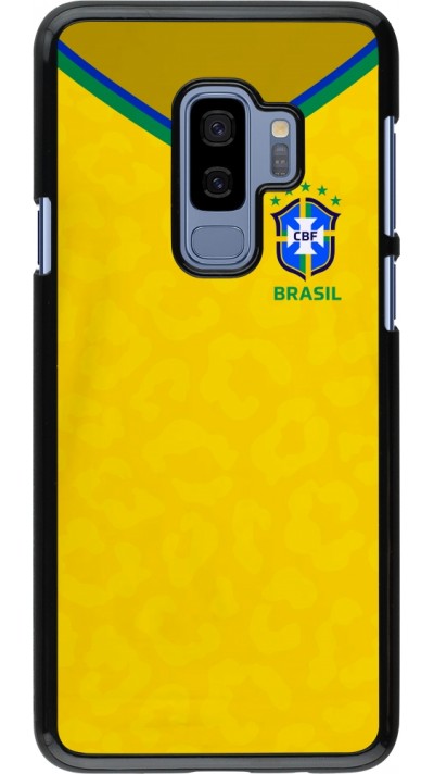 Samsung Galaxy S9+ Case Hülle - Brasilien 2022 personalisierbares Fußballtrikot