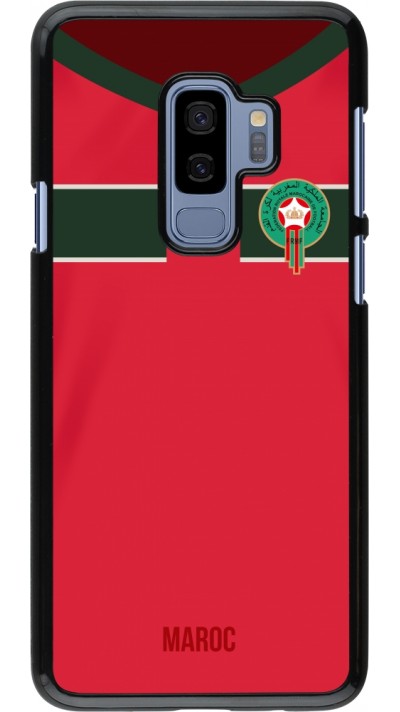 Samsung Galaxy S9+ Case Hülle - Marokko 2022 personalisierbares Fussballtrikot